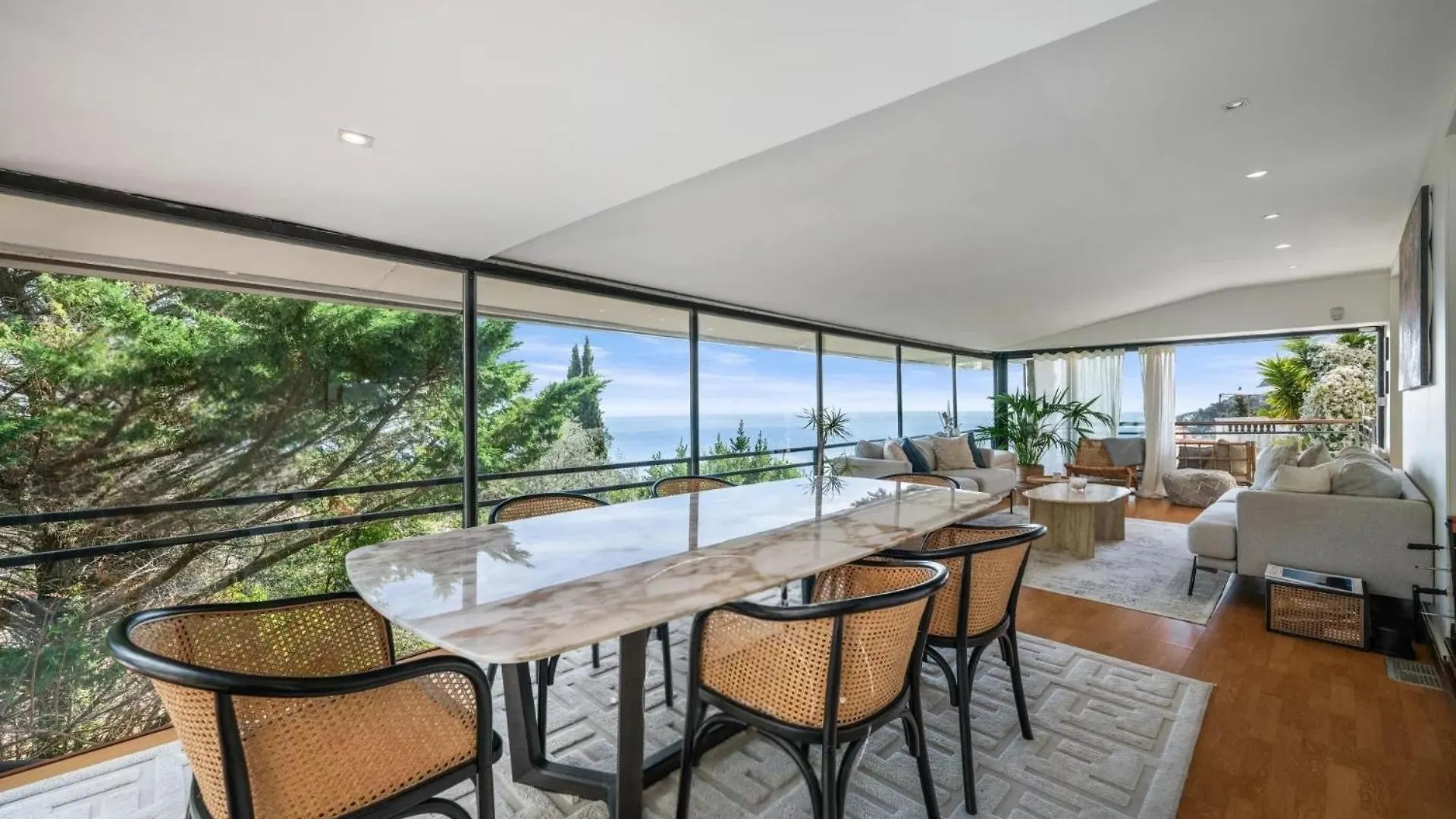 Villa Luxe Vue Mer & Monte-Carlo La Turbie Franciaország